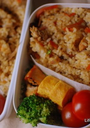 鶏ごぼうご飯(混ぜ込みご飯)-レシピのメイン写真