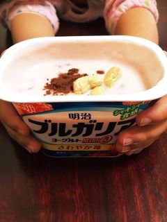 ❁いちごココアナッツヨーグルト❁-レシピのメイン写真