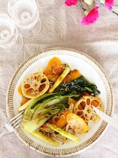 焼き野菜の和風サラダ-レシピのメイン写真