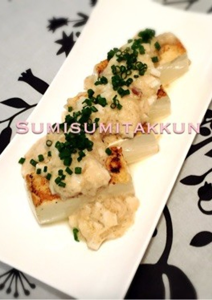 簡単♪焼き豆腐の長芋餡掛け☆-レシピのメイン写真