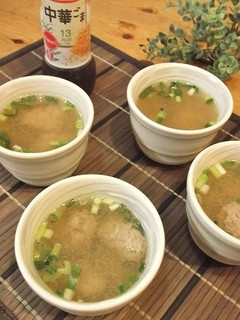 簡単さっぱり♪いわしのつみれ汁-レシピのメイン写真