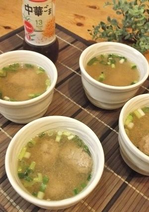 簡単さっぱり♪いわしのつみれ汁-レシピのメイン写真