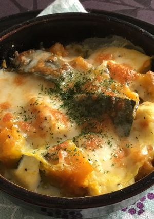 簡単☆高野豆腐とカボチャのグラタン-レシピのメイン写真