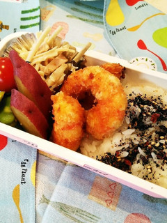 娘弁☆エビフライランチ-レシピのメイン写真