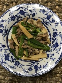 超簡単♪焼肉のタレで♪美味しい青椒肉絲♪-レシピのメイン写真