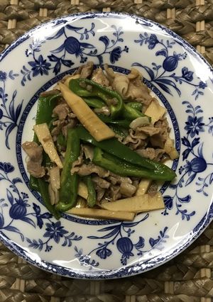 超簡単♪焼肉のタレで♪美味しい青椒肉絲♪-レシピのメイン写真