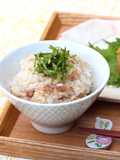 液体塩こうじで♪梅とツナの炊き込みご飯♪