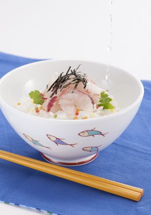 端午の節句を祝う「鯛茶漬け」-レシピのメイン写真
