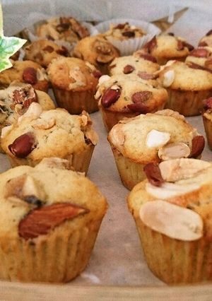 ❇❇mixナッツ＆バナナのカップケーキ❇-レシピのメイン写真