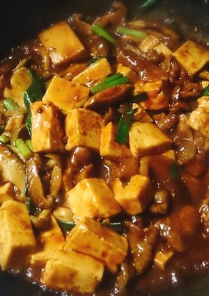 肉豆腐の旨辛味噌ダレ炒め-レシピのメイン写真