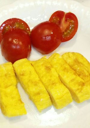 卵1個の卵焼き-レシピのメイン写真