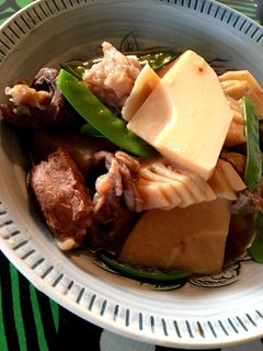 筍と牛すじの煮込み-レシピのメイン写真