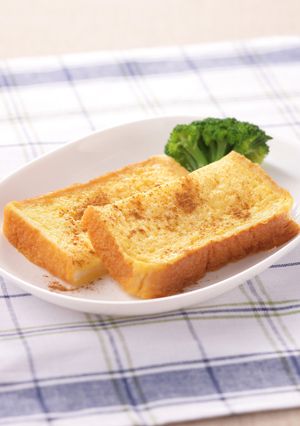 フレンチトースト【レンジで2分】-レシピのメイン写真