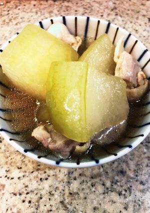 簡単☆冬瓜と鶏肉のとろ〜り煮物-レシピのメイン写真