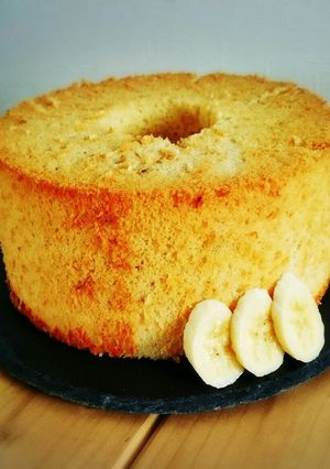 バナナシフォンケーキ-レシピのメイン写真