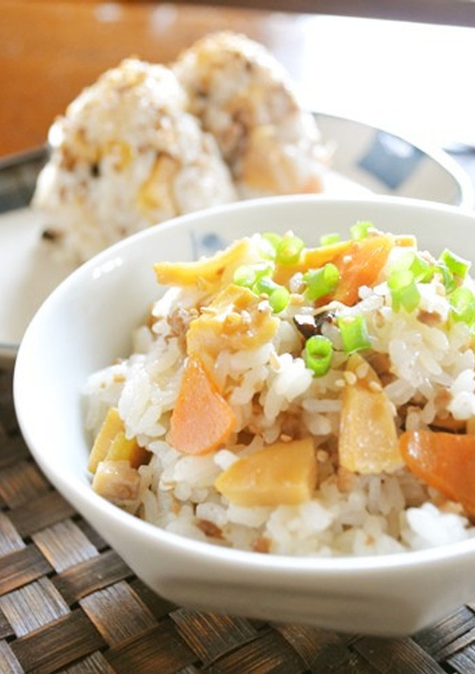 筍の中華風まぜご飯-レシピのメイン写真