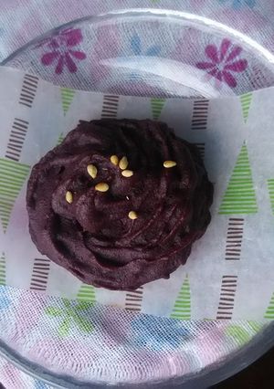 紫いもの粉で☆スイートポテト風-レシピのメイン写真