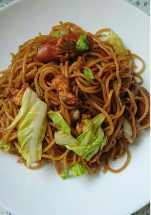 油揚げ入り焼きそば-レシピのメイン写真