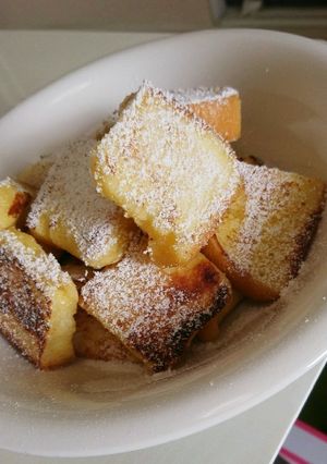 ﾐﾙｸﾎﾟｰｼｮﾝでﾌﾚﾝﾁﾄｰｽﾄ♡-レシピのメイン写真