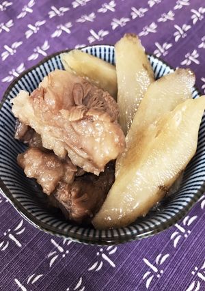 簡単 牛すじとごぼうの炊いたん-レシピのメイン写真