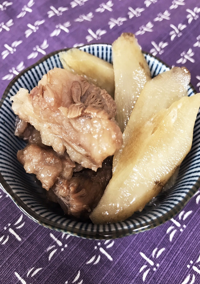 簡単 牛すじとごぼうの炊いたん-レシピのメイン写真