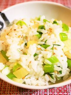 沢庵入りの菜飯-レシピのメイン写真