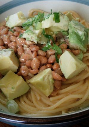 即できるランチ☆かまたま納豆パスタ-レシピのメイン写真