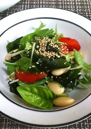 花豆と野菜のサラダ-レシピのメイン写真