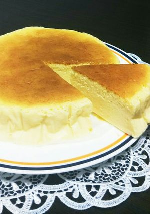 おいしいスフレチーズケーキ❤-レシピのメイン写真