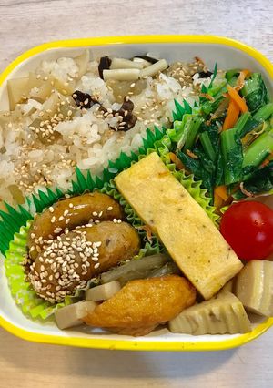 春の日のお弁当♪-レシピのメイン写真