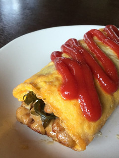 納豆と刻み昆布のオムレツ-レシピのメイン写真