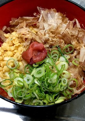 レンジで作る!温玉うどん-レシピのメイン写真