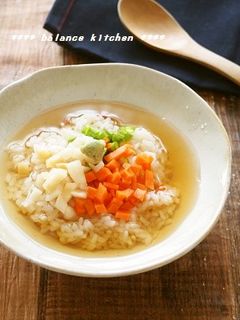 食べ過ぎリセット!ぬか漬けの冷やし茶漬け-レシピのメイン写真