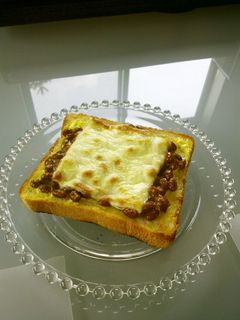 これがイケる!!納豆トースト☆-レシピのメイン写真
