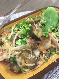 豚肉となすのオイスター炒め-レシピのメイン写真