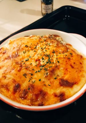 残ったハッシュドビーフで簡単ドリア-レシピのメイン写真