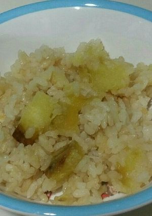 焼き芋で!?炊き込みご飯-レシピのメイン写真