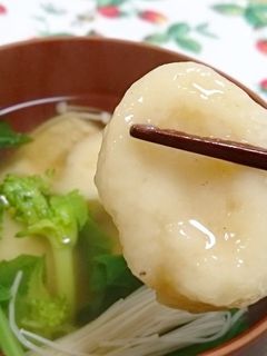 ファインスパイすいとん-レシピのメイン写真