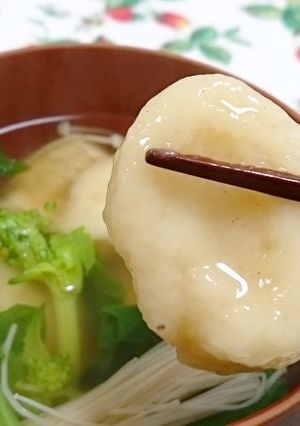 ファインスパイすいとん-レシピのメイン写真