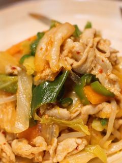 野菜たっぷりキムチ炒め-レシピのメイン写真