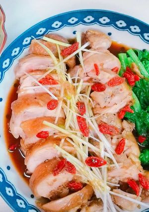 鶏チャーシュー＆有機クコの実-レシピのメイン写真
