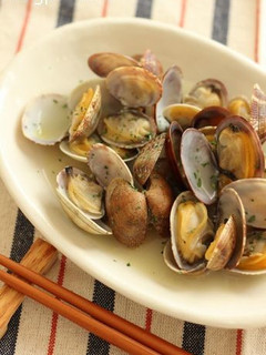 大好き!あさりのバター焼き♪(砂抜き)-レシピのメイン写真