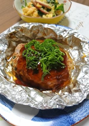 栄養アップ切り干し大根入り和風ハンバーグ-レシピのメイン写真