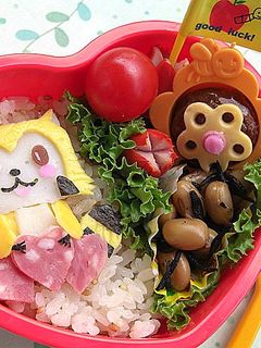 ラスカルのキャラ弁-レシピのメイン写真
