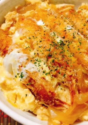 エビフライの卵とじ丼(鎌倉丼)☆-レシピのメイン写真