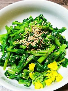 菜の花のからし和え-レシピのメイン写真