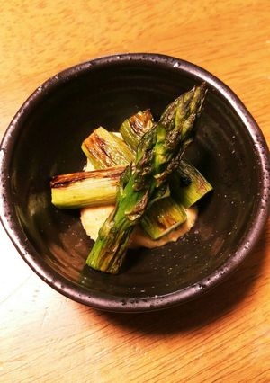 グリルアスパラ～味噌マヨソースで～-レシピのメイン写真