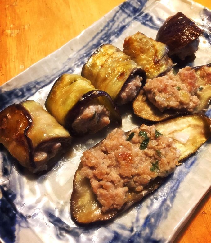 さっぱりヘルシー！ナス巻き餃子☾-レシピのメイン写真