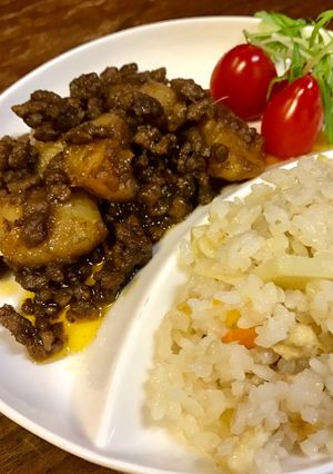 じゃが芋で簡単ソース炒め٩(ˊᗜˋ*)و-レシピのメイン写真