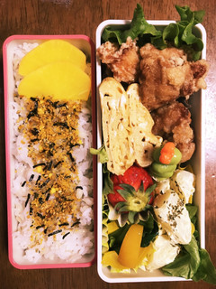 唐揚げ弁当-レシピのメイン写真